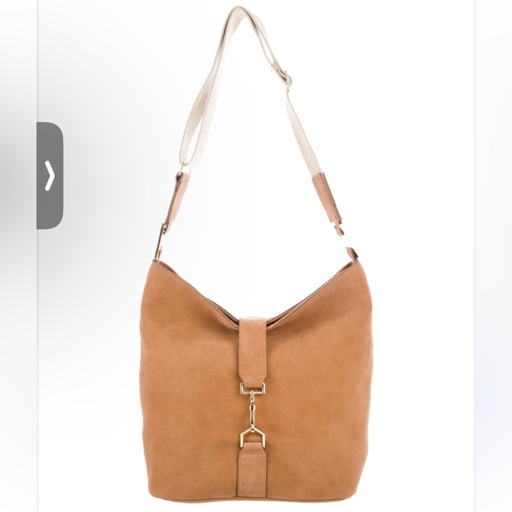 India Hicks Suede Edwina Purse